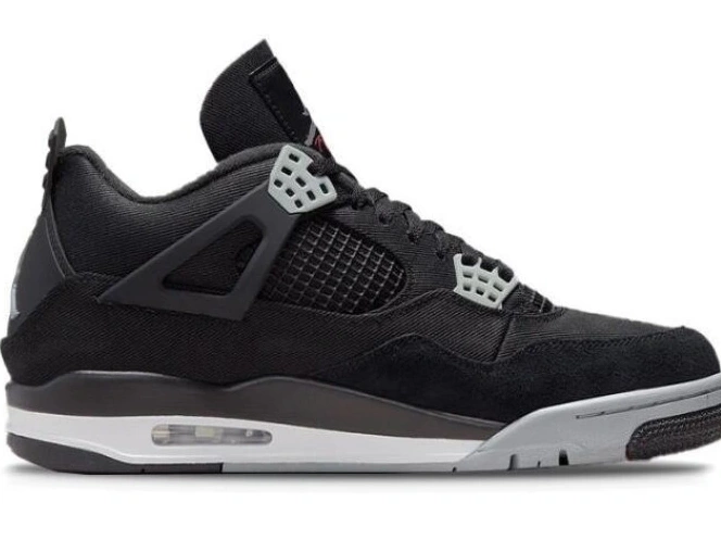 Chep Onekick Jordan 4 Retro DH7138-006 SE Black CANVAS 0616